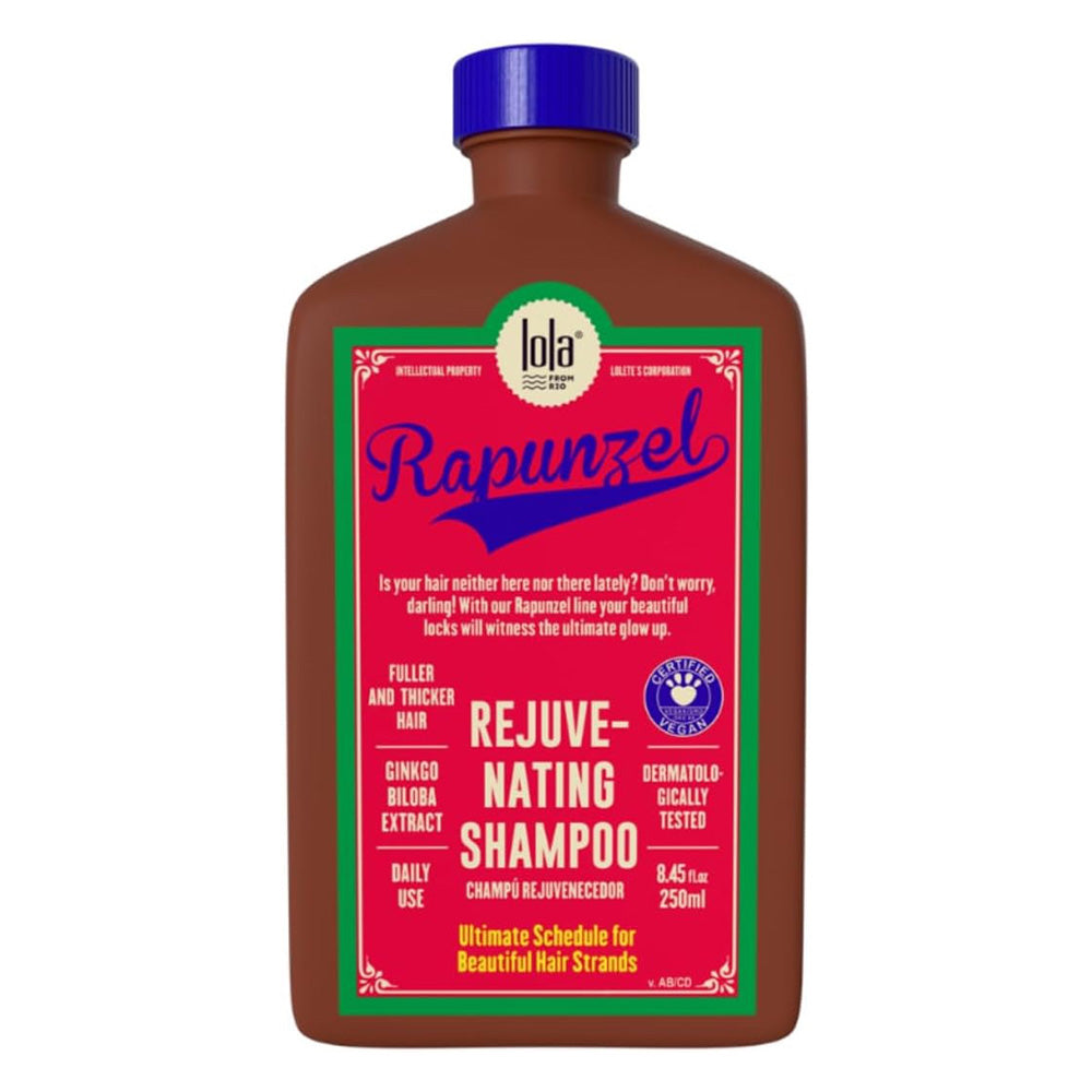 Lola Rapunzel Rejuvenating Shampoo for Beautiful Hair Strands 8.45Oz (250ml)