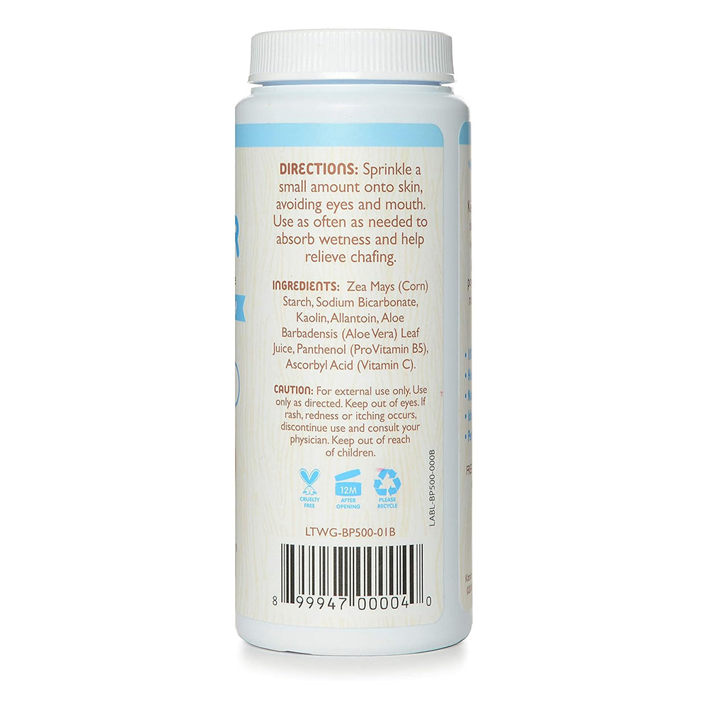 Little Twig Baby Powder Natural Plant Derived Formula Aloe Talc Free Powder Fragrance Free 4.5Oz (128g)