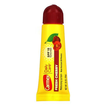 Carmex Daily Care Moisturizing SPF 15 Lip Balm, Fresh Cherry, 0.35 Oz