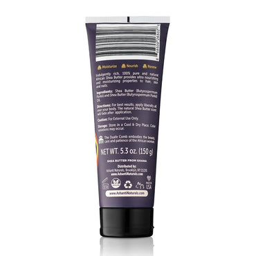 Ashanti Naturals Ultra Moisturizing Whipped Yellow Shea Butter, 5.3 Oz