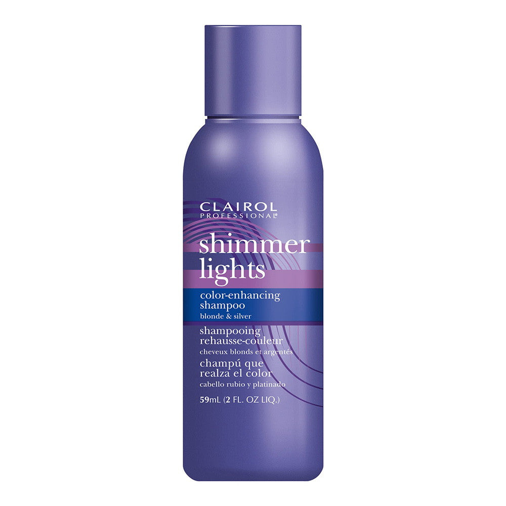 Clairol Shimmer Lights Shampoo, Blonde and Silver, 2 Oz