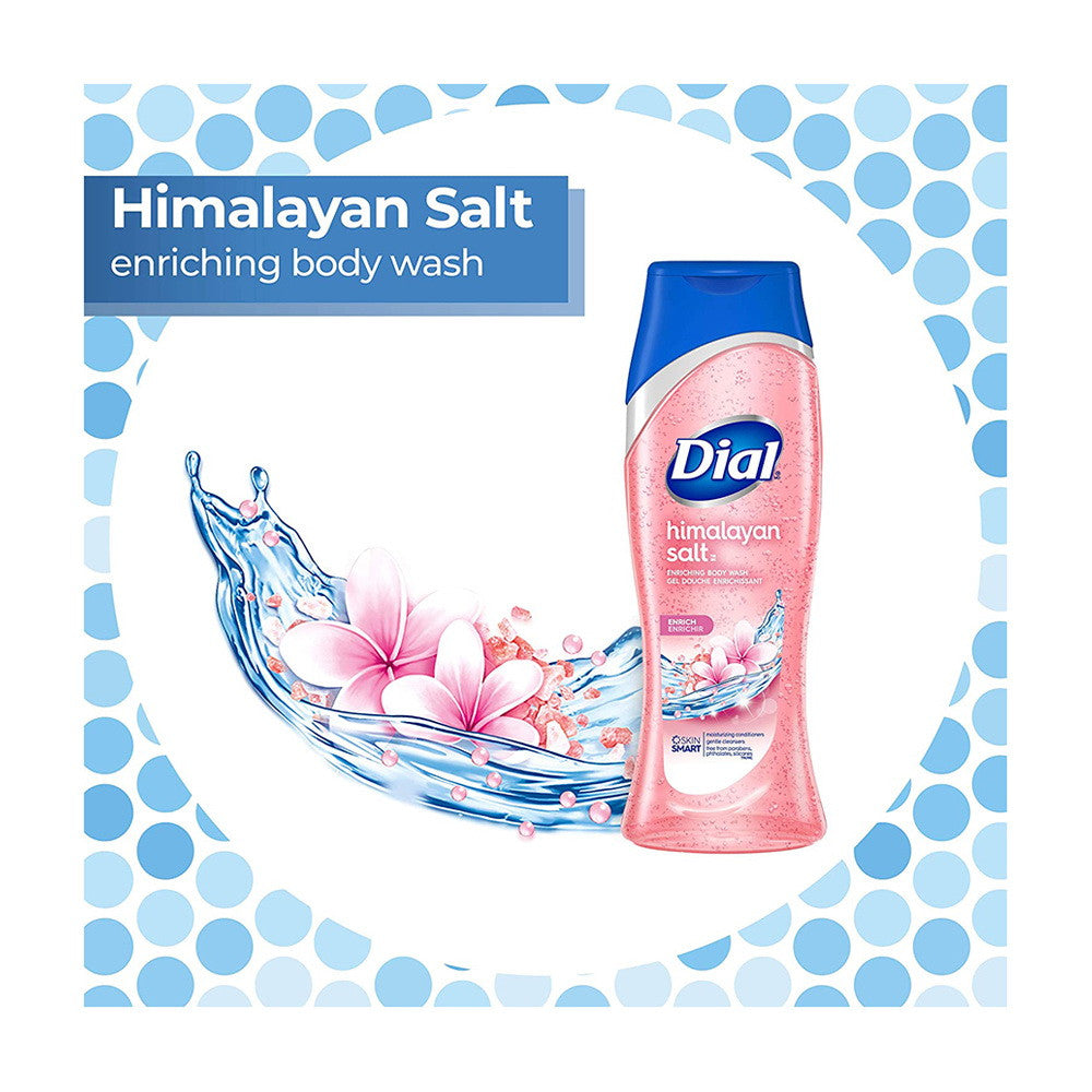 Dial Skin Therapy Himalayan Pink Salt And Water Lily Body Wash - 16 Oz