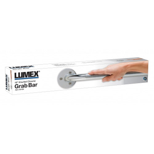 Graham Field #2018A Safety Support Lumex Chrome Grab Bar Knurled 18 Inch 1Ea