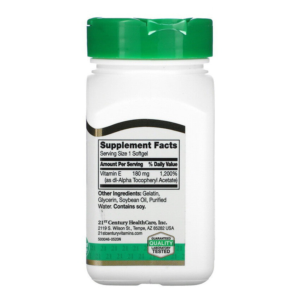 21St Century Vitamin E - 400 Iu Softgels - 110 Ea