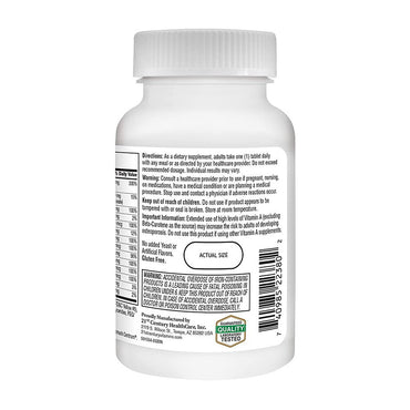 21St Century Sentry Senior Multi Vitamin And Mineral Tablets - 125 Ea