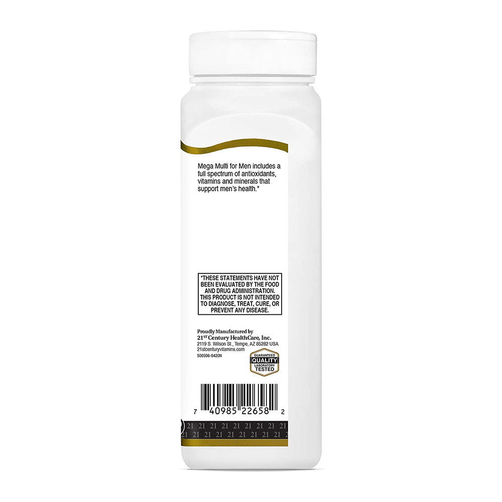 21St Century Mega Multi Vitamin For Men Tablets - 90 Ea