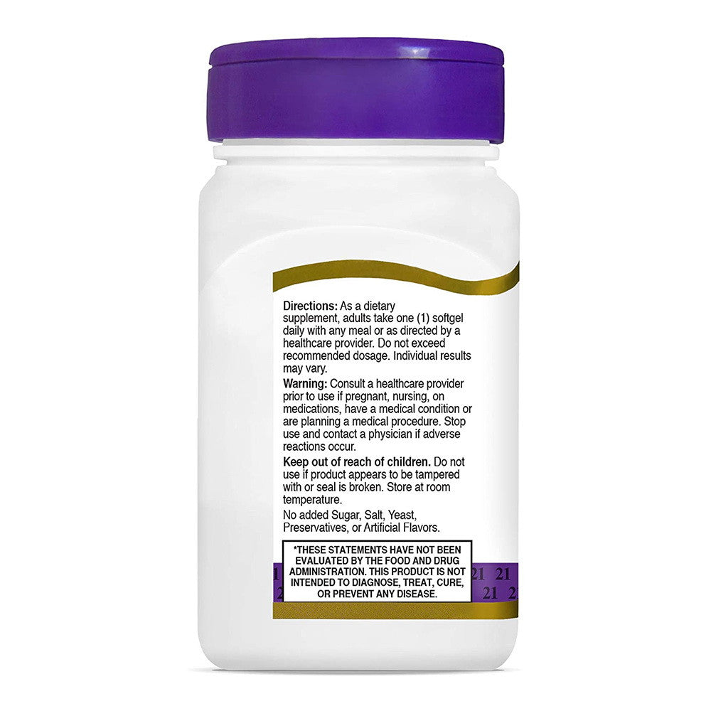21St Century 20 Mg Lutein With Zeaxanthin Softgels - 60 Ea