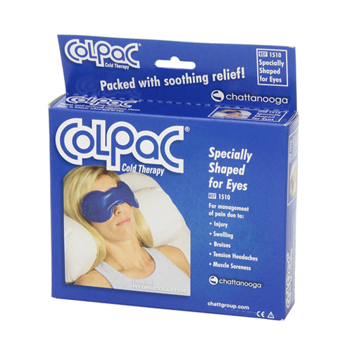 ColPac Eye Vinyl Cold Pack Blue for Eye Swelling and Relief 1Ea