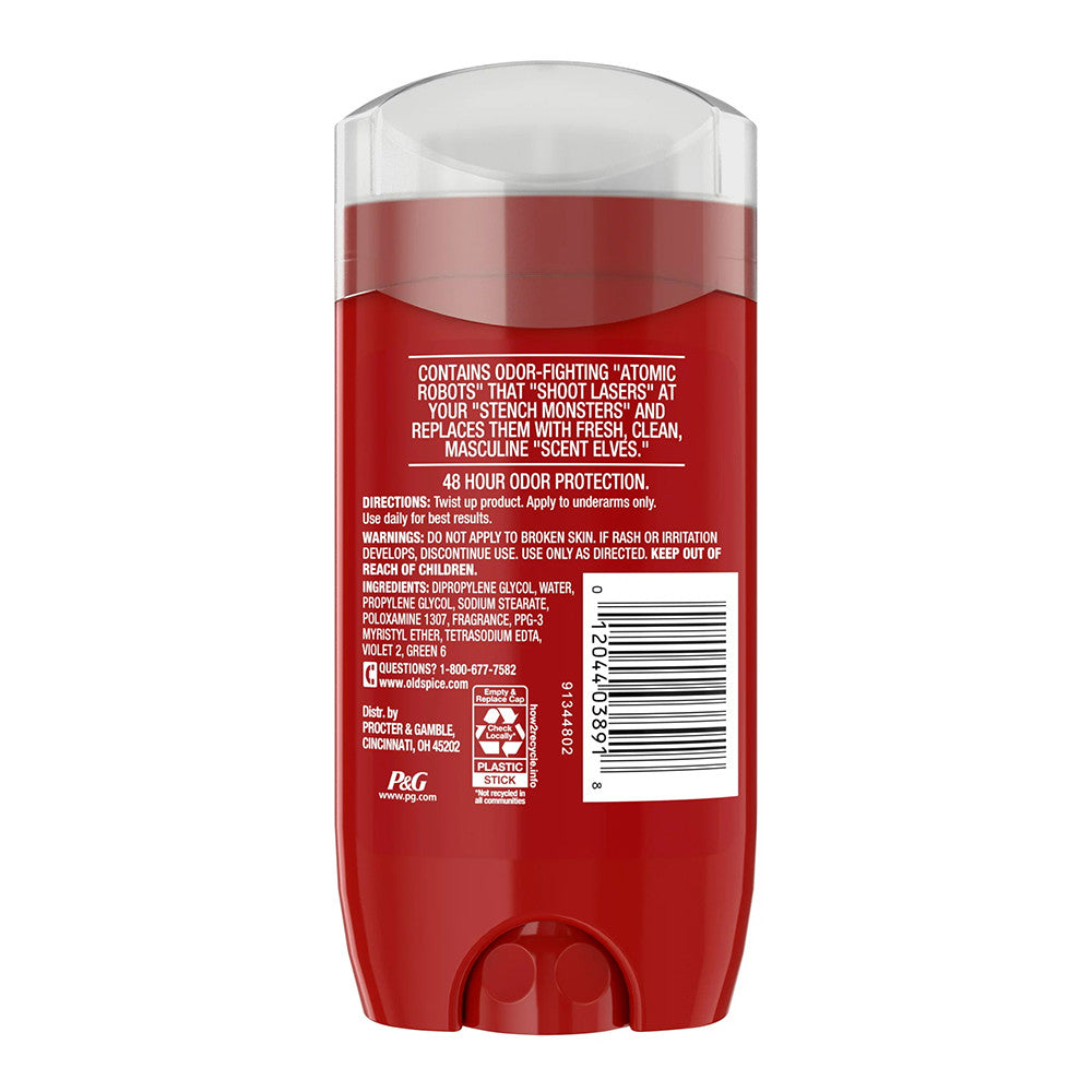 Old Spice High Endurance Deodorant, Pure Sport - 3 Oz