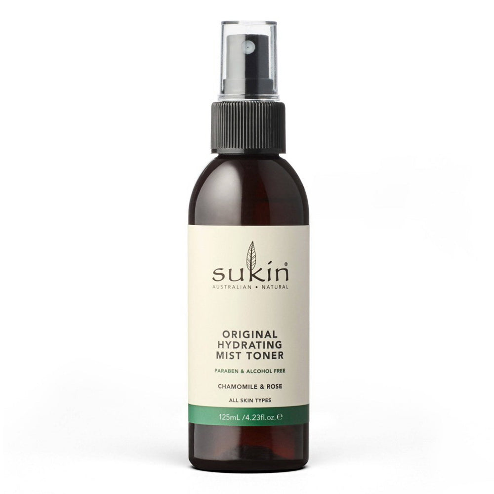 Sukin Original Hydrating Mist Toner for Refreshing and Soothing Skin 4.23Oz (125ml)