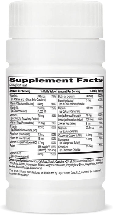 21St Century One Daily 50 Plus Womens Tablets, 100 Ea