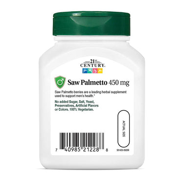 21St Century Saw Palmetto Extract Standardized Veg-Capsules - 60 Ea