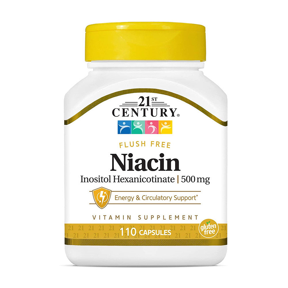 21St Century Niacin Inositol Hexanicotinate 500 Mg Capsules - 110 Ea
