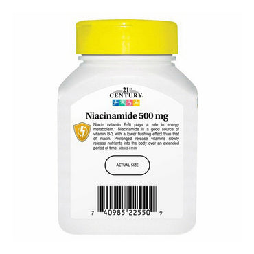 21st Century Niacinamide 500 mg Prolonged Release Tablets, 110 Ea