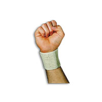 Sportaid Wrist Wrap 3 Inches, Beige, Universal - 1 Ea