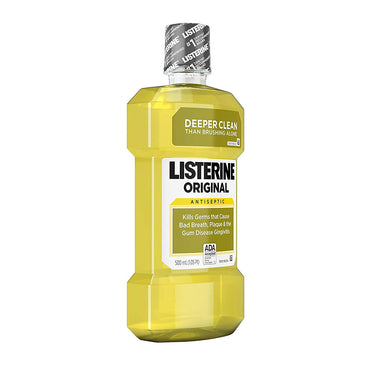 Listerine Original Antiseptic Mouthwash, Deeper Clean, 500 ML