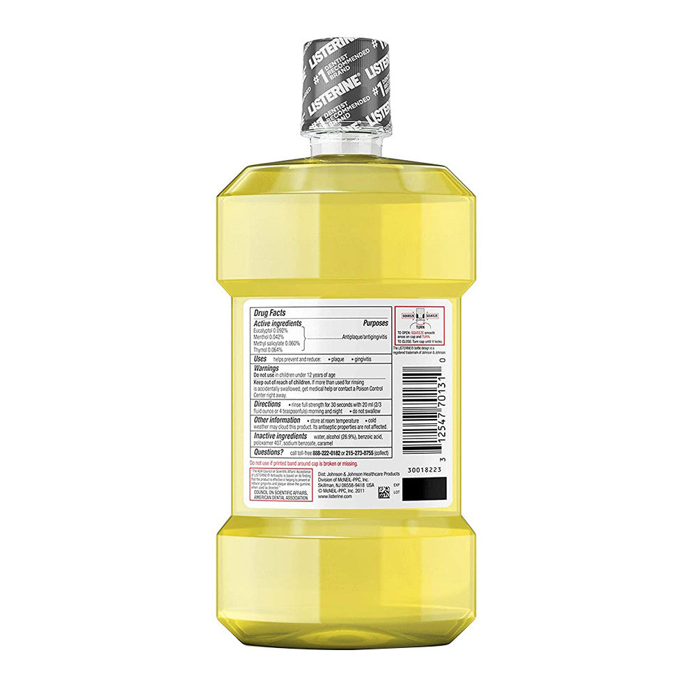 Listerine Original Antiseptic Mouthwash, Deeper Clean, 500 ML