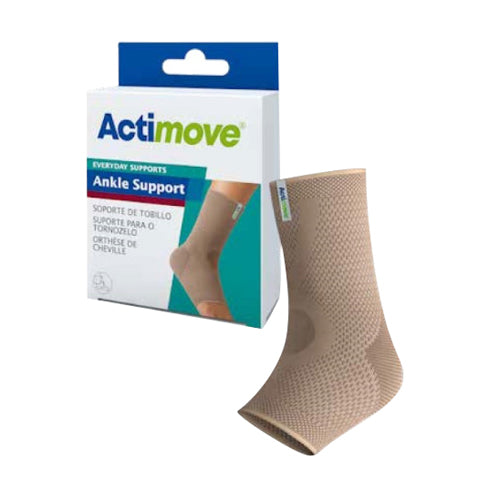 BSN Medical Actimove Ankle Support Beige Small Helps with Pain Relief and Swelling 1Ea