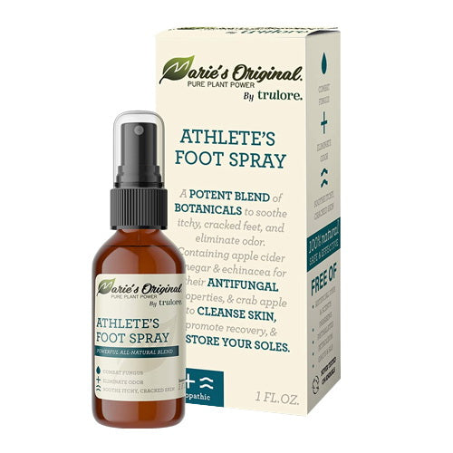 Marie's Original Natural Athletes Foot Spray Healing Healthy Feet Antifungal, 1 Oz