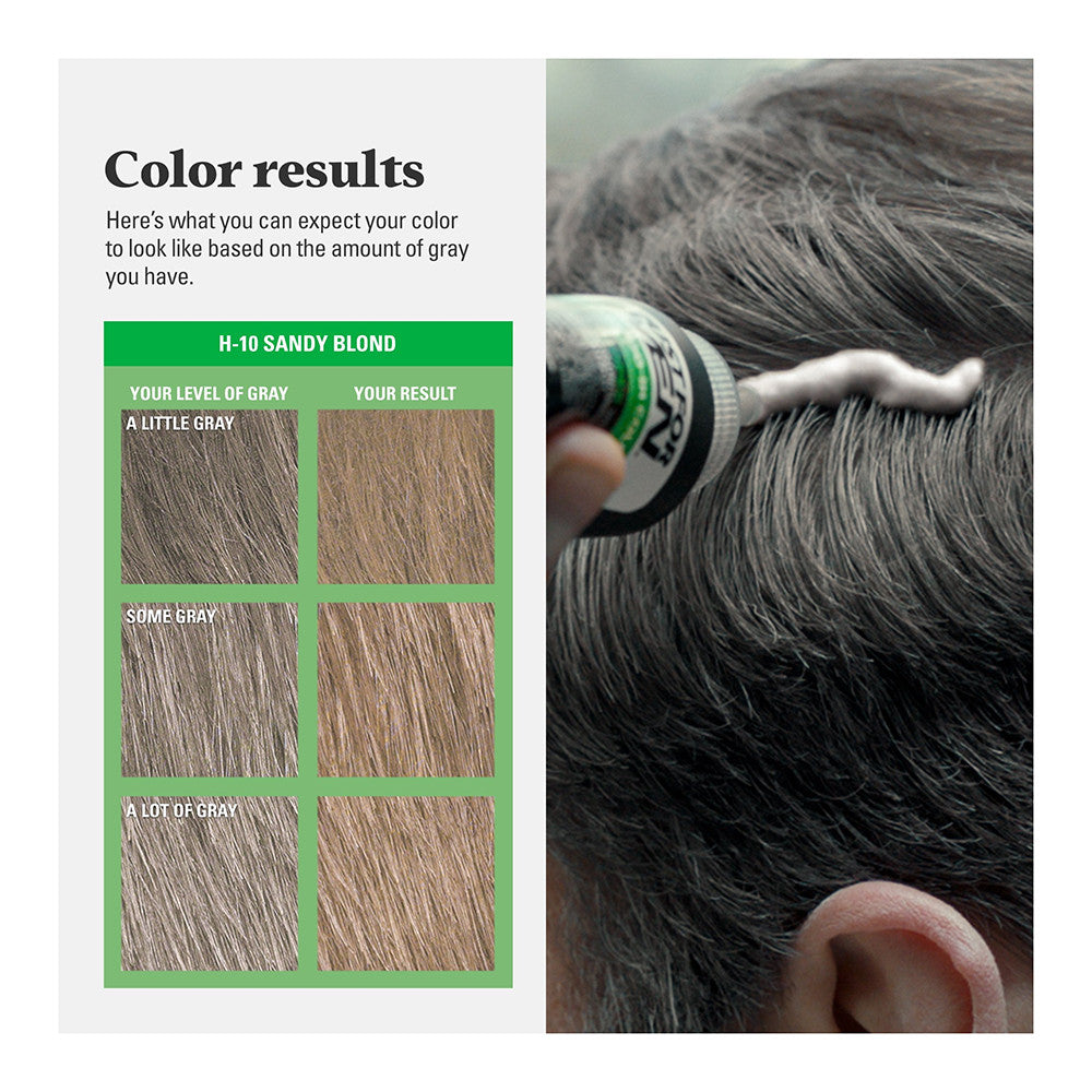 Just for Men Original Formula Hair Shampoo in Color H-10, Sandy Blond, 1 Ea