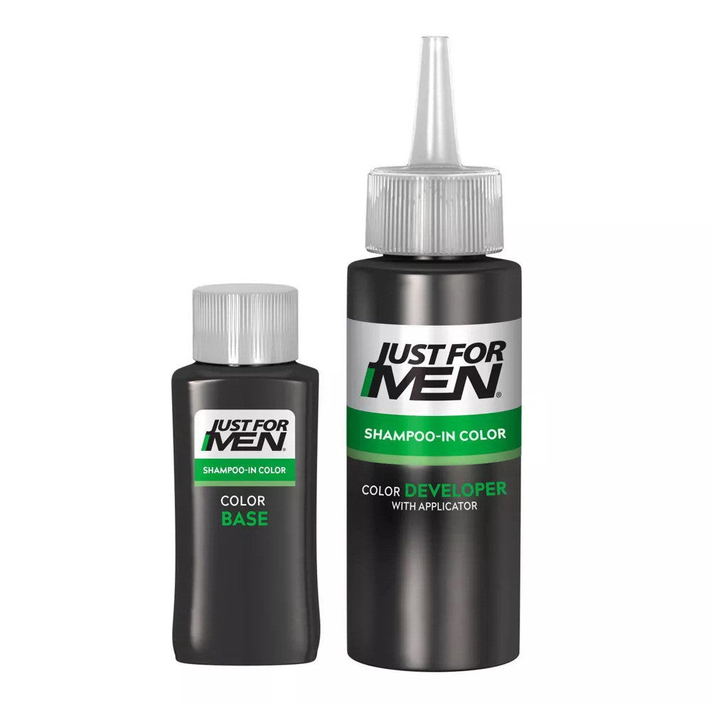 Just For Men Shampoo-in Gray Hair Color, H-50 Darkest Brown, 1 Ea