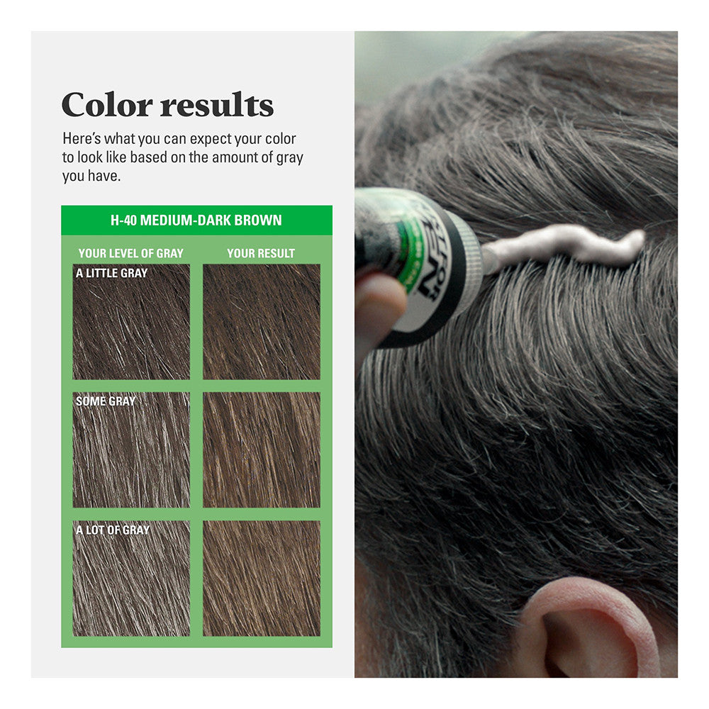 Just For Men Shampoo-In Hair Color, Medium-Dark Brown - Kit