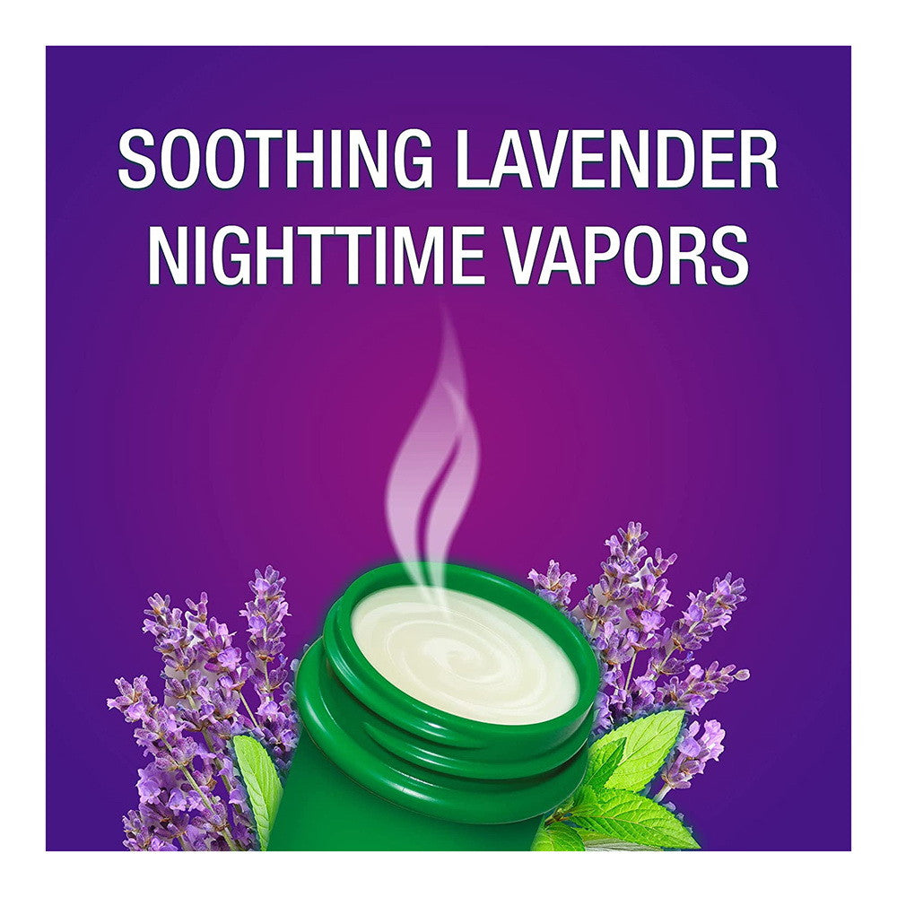 Mentholatum Nighttime Vaporizing Rub Max Strength Cough Relief, 1.76 Oz