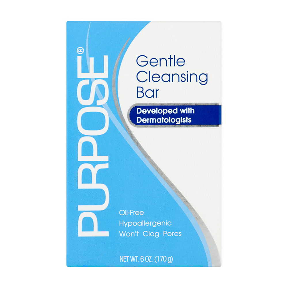 Purpose Gentle Cleansing Bar Soap, Oil Free And Hypoallergenic - 6 Oz