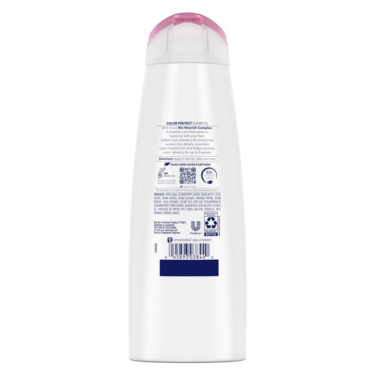 Dove Advance Color Care Shampoo, For Lightened Or Highlighted Hair, 12 Oz
