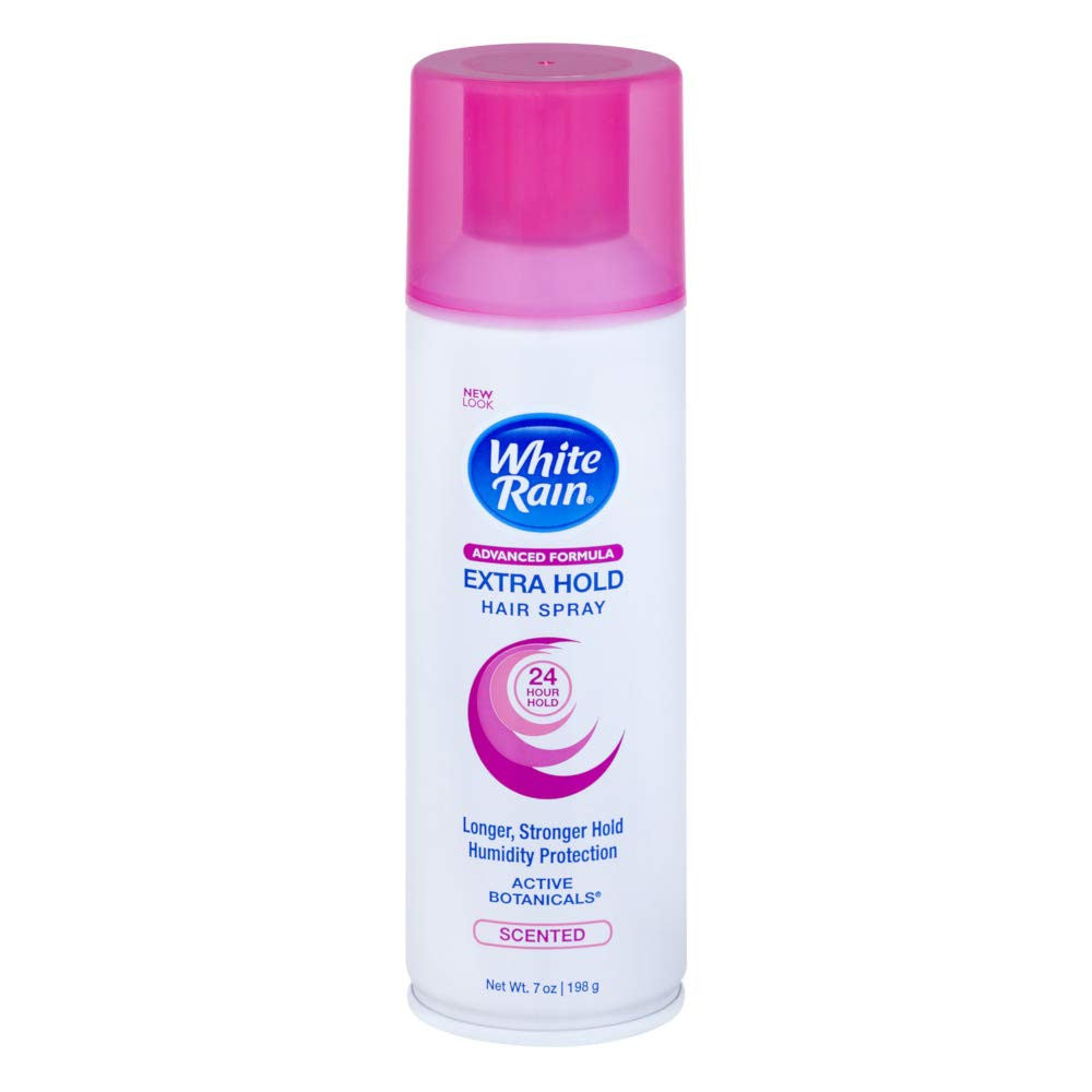 White Rain Classic Care Aerosol Hair Spray, Extra Hold, 7 Oz