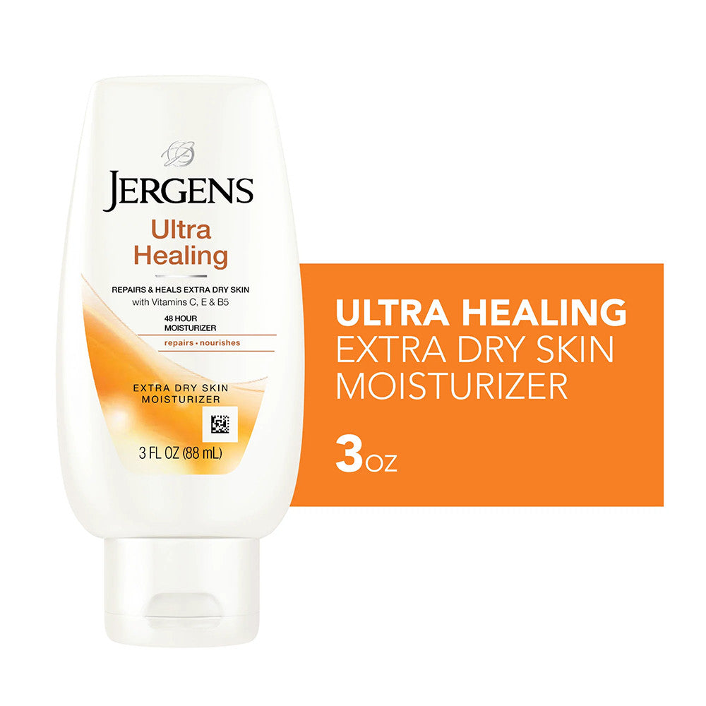 Jergens Ultra Healing Extra Dry Skin Moisturizer Lotion, 3 Oz