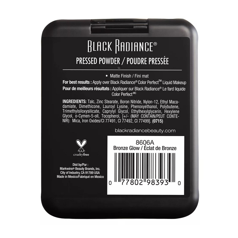 Black Radiance Pressed Powder Bronze Glow, 0.28 Oz - 1 Ea