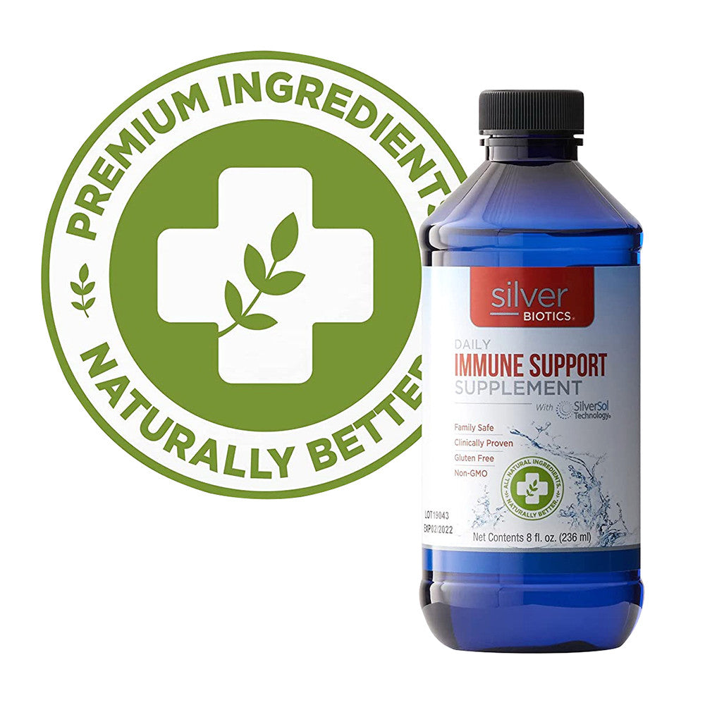 American Biotech Labs Silver Biotics Ultimate Immune System Support Liquid - 8 Oz