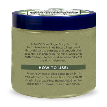 Dr Teal's Shea Sugar Body Scrub Oil 19 Oz