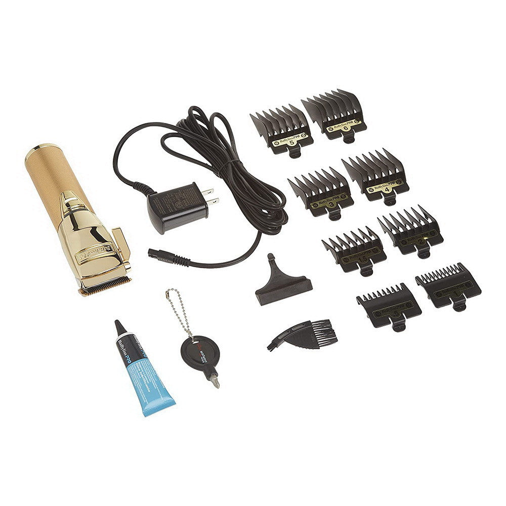 BaBylissPRO Barberology Metal GoldFX Series, Clipper, 1 Ea