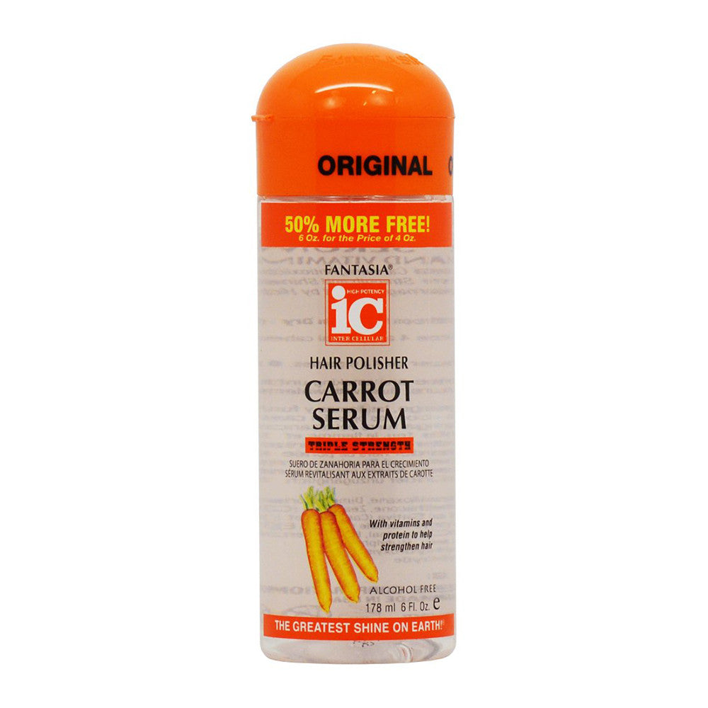 Fantasia IC Hair Polisher Carrot Growth Serum, 6 Oz