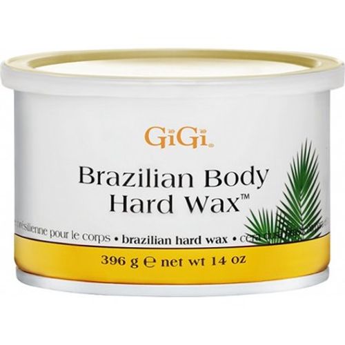 Gigi Brazilian Body Hard Wax Tin Gentle Wax for Sensitive Areas 14Oz (396g)