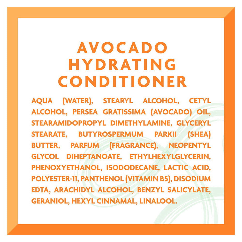 Cantu Avocado Hydrating Hair Conditioner for Curls Coils and Waves, 13.5 Oz