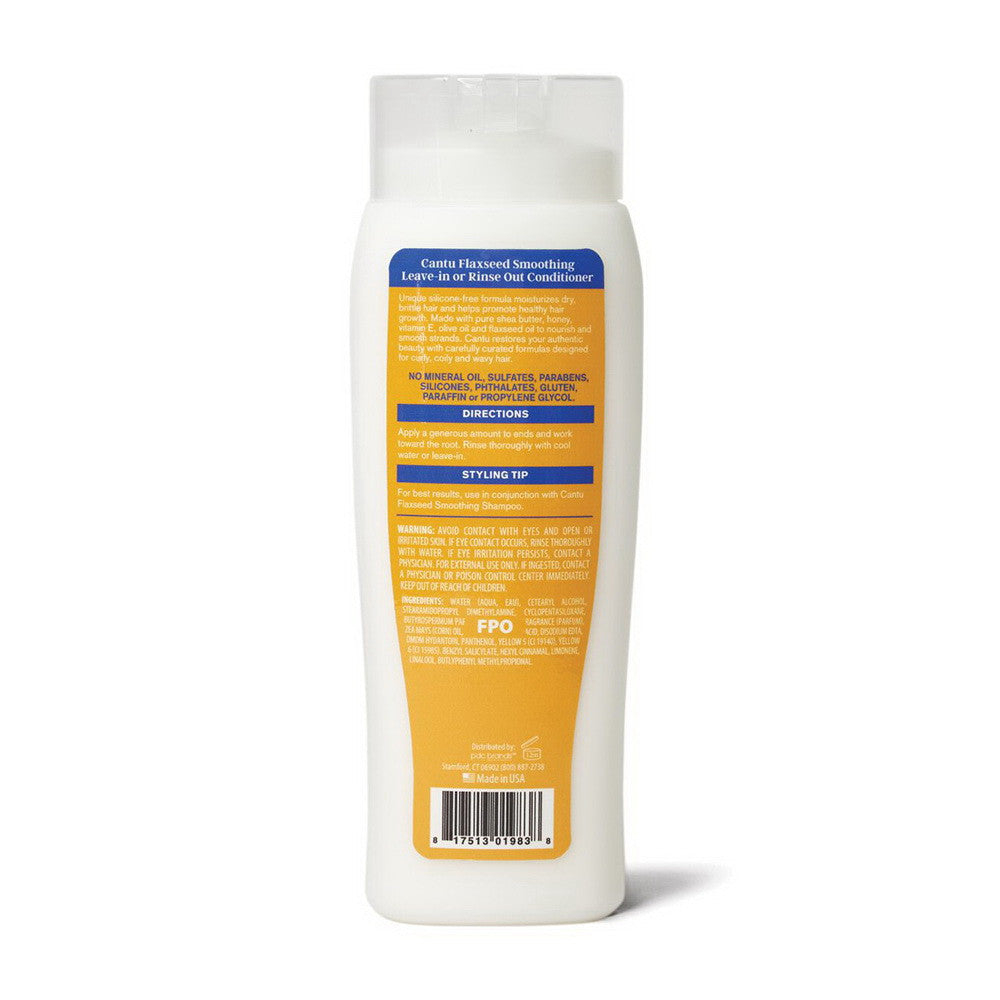 Cantu Flaxseed Leave In Or Rinse Out Hair Conditioner, 13.5 Oz