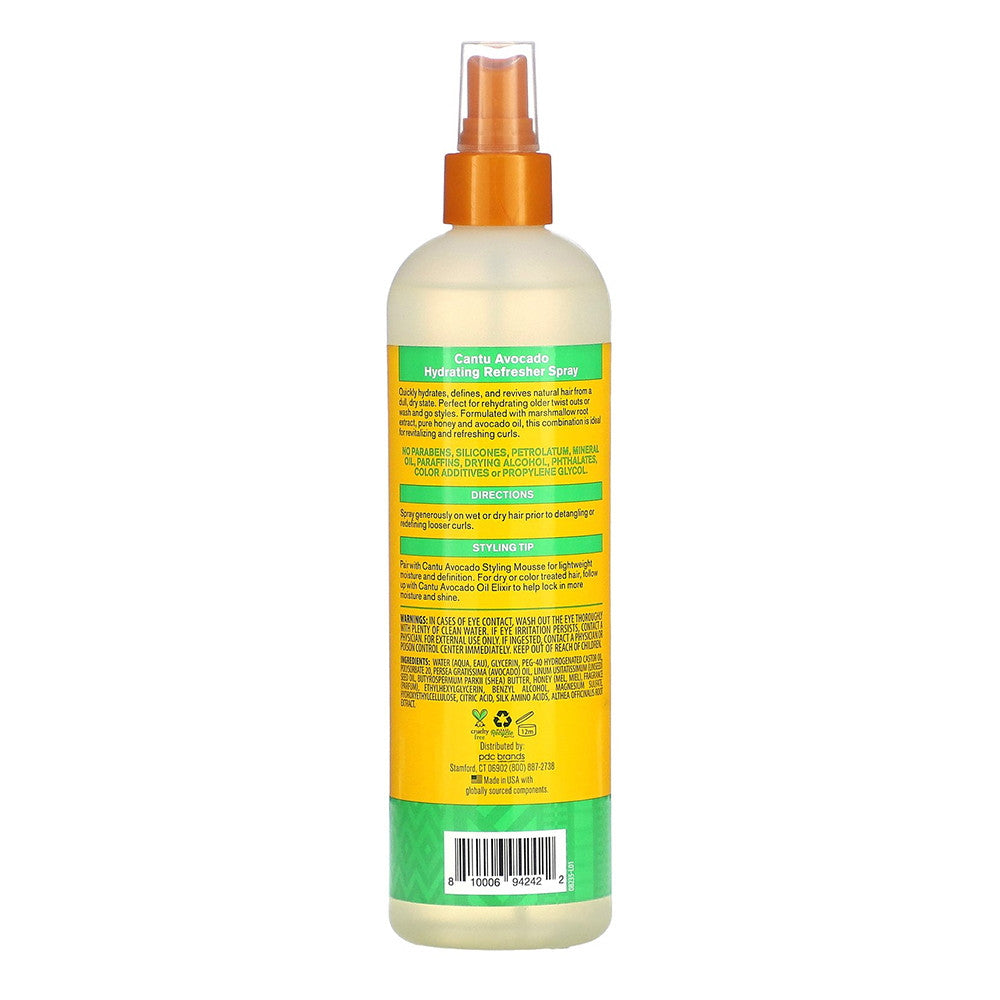 Cantu Avocado Hydrating Refresher Spray, 12 Oz