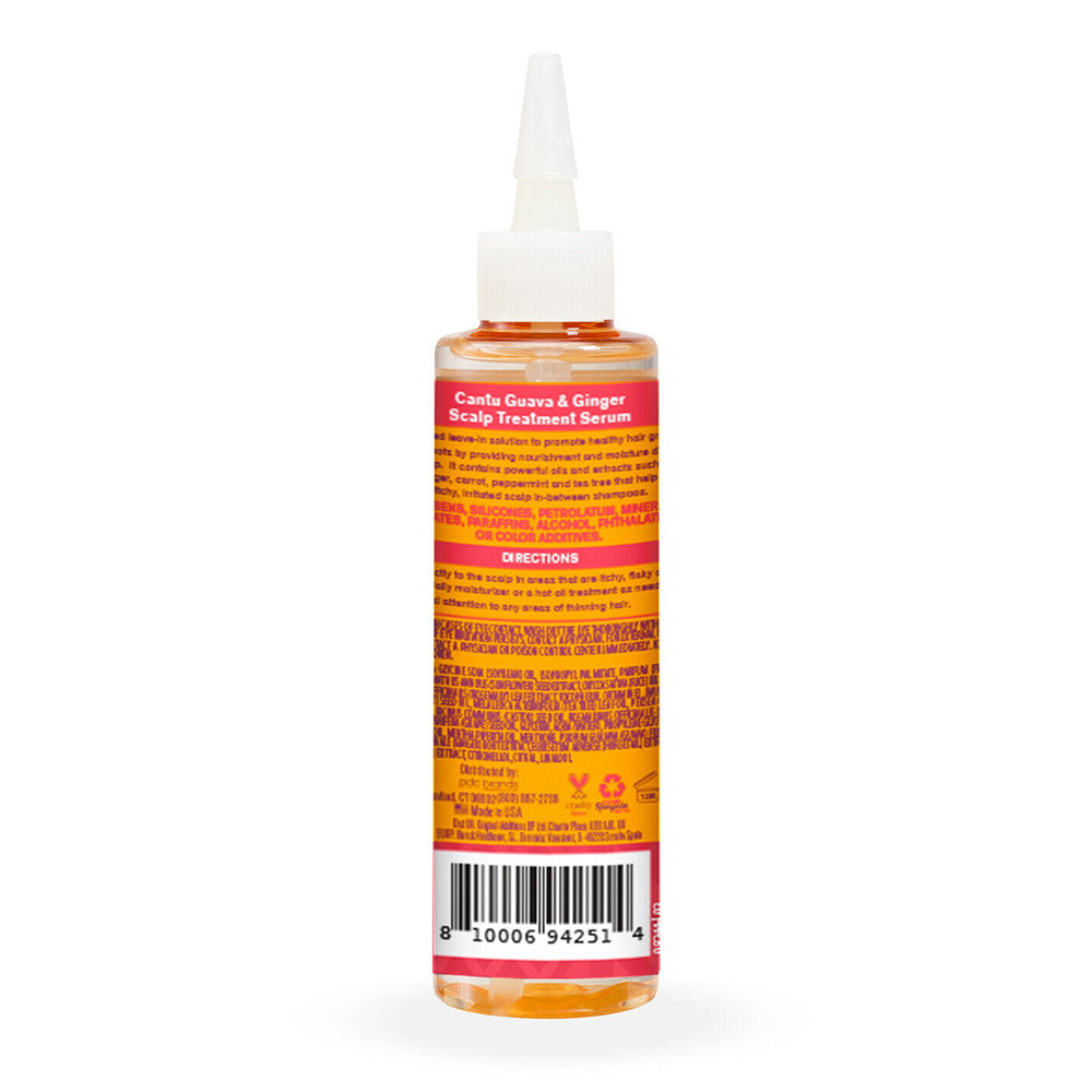 Cantu Nourishing Scalp Treatment Serum with Guava Ginger And Carrot Oil, 4 Oz