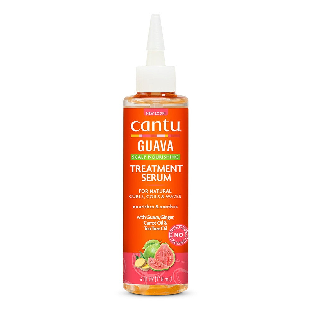 Cantu Nourishing Scalp Treatment Serum with Guava Ginger And Carrot Oil, 4 Oz