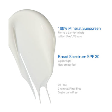 CeraVe Hydrating Mineral Body Sunscreen Lotion SPF 30 with Zinc Oxide, 5 Oz