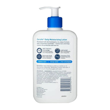 CeraVe Daily Lightweight Moisturizing Lotion for Normal to Dry Skin, 16 Oz