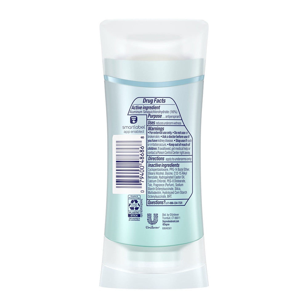 Degree Advanced Antiperspirant Deodorant Lavender And Waterlily, 2.6 Oz