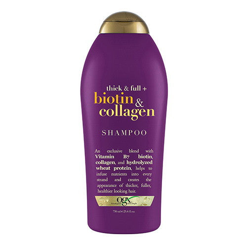 Ogx Thick and Full Plus Biotin and Collagen Hair Shampoo, 25.4 Oz