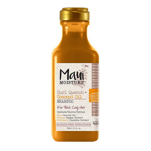Maui Moisture Curl Quench Plus Coconut Oil Hair Shampoo, 13 Oz