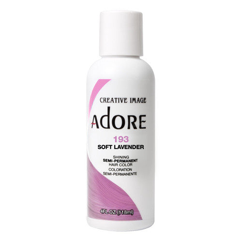 Adore Semi-Permanent Haircolor #193 Soft Lavender, 4 Oz