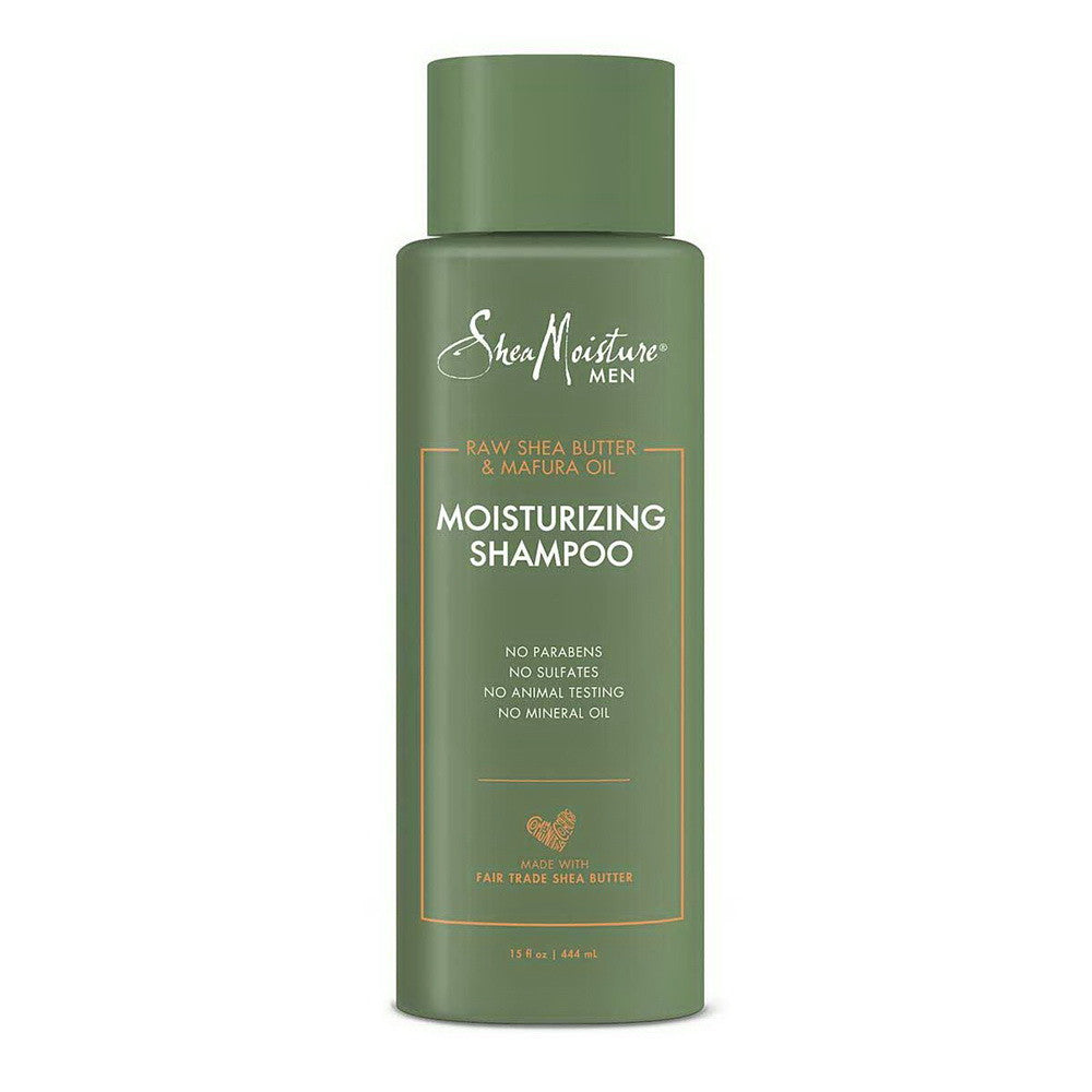 Shea Moisture Moisturizing Shampoo Raw Shea Butter and Mafura Oil, 15 Oz
