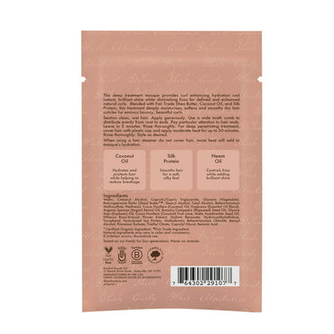 Shea Moisture Coconut and Hibiscus Moisturizing nourishing Hair Mask, 2.0 Oz